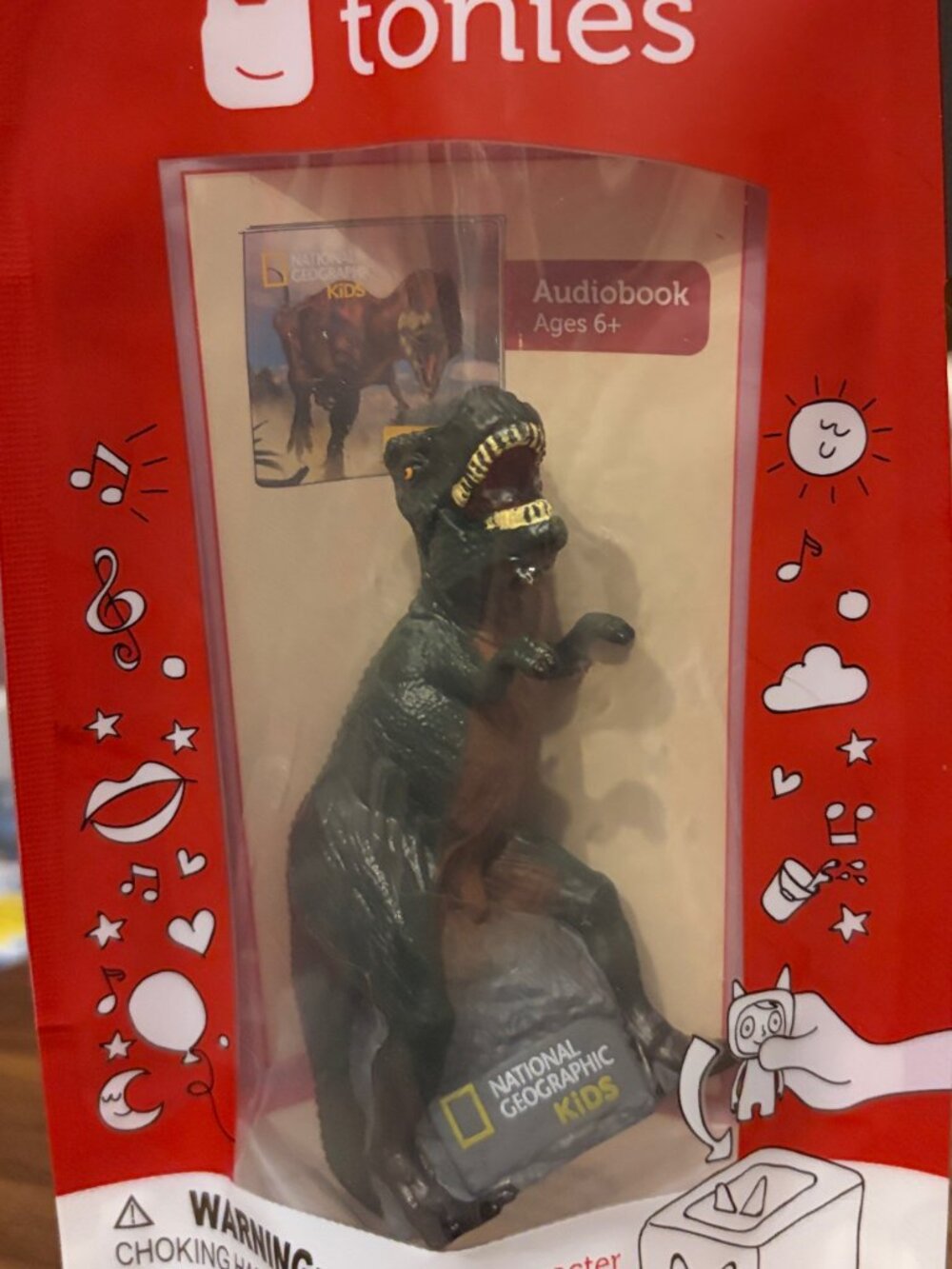 Tonies - National Geographic Kids T-Rex Audio Character